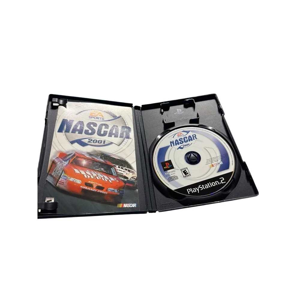 EA Sports NASCAR 2001 PS2 W/Manual Tested